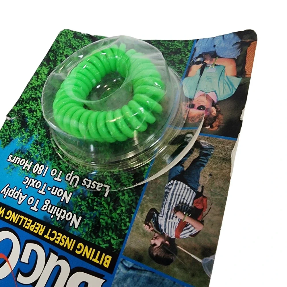 3 Pack Bug-Off by Stinger Kids Biting Insect Repelling Wrist Band DEET Free KB12